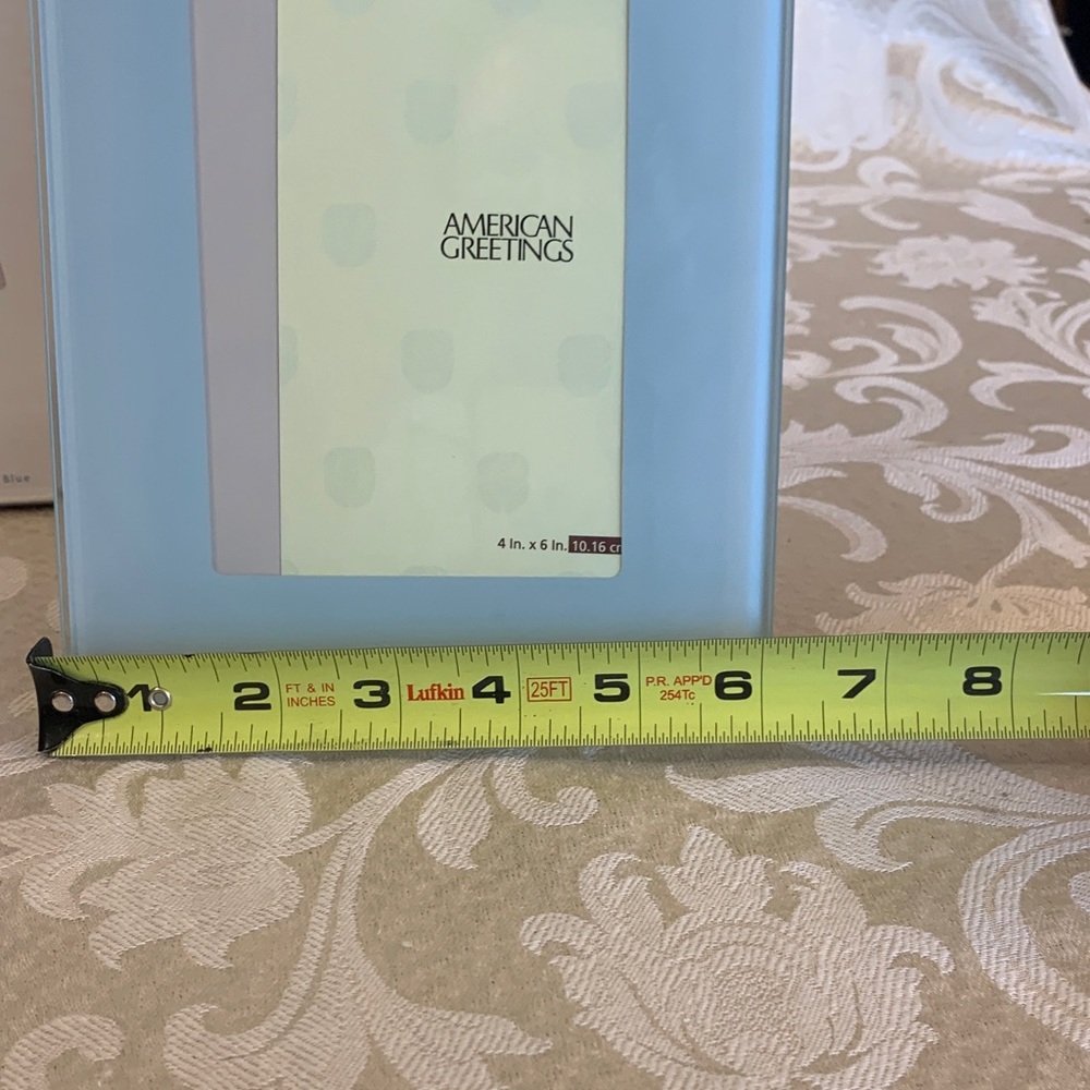 American Greetings Light Blue 4x6 Photo Frame - Picture 3 of 4